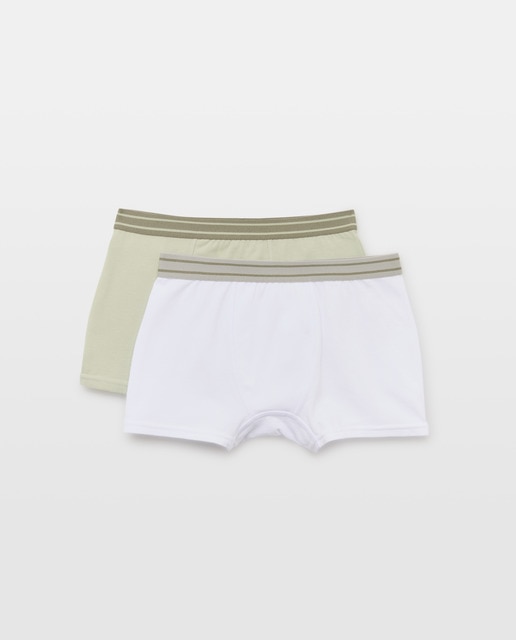 Imagen 0 de Pack de 2 boxers de niño lisos