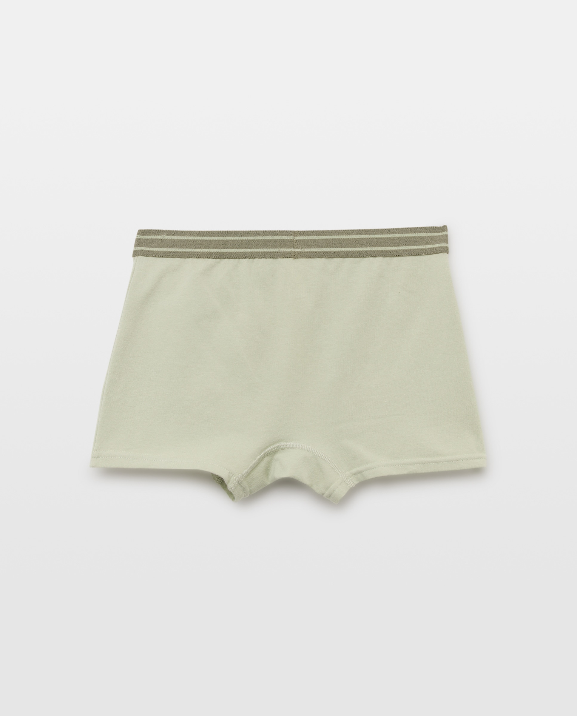 Pack de 2 boxers de niño lisos 520 Kaki-2