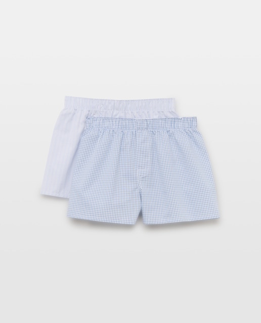Imagen 0 de Pack de 2 boxers de niño de popelín
