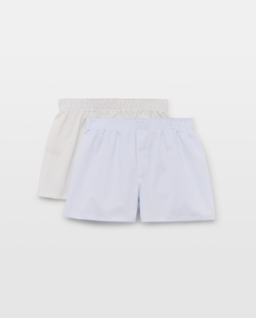 Imagen 0 de Pack de 2 boxers de niño de popelín