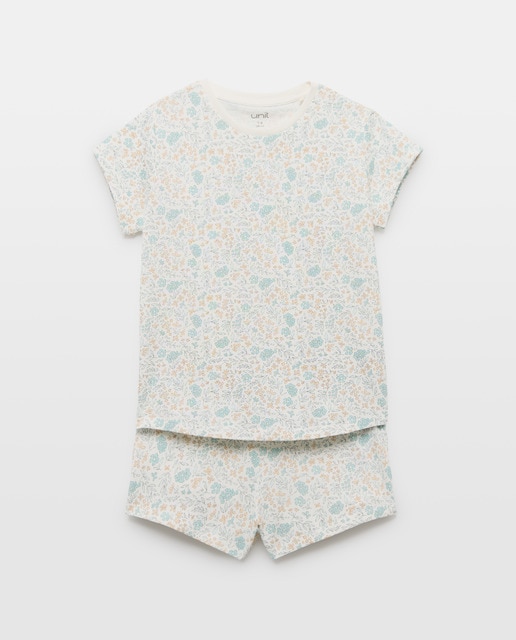 Imagen 0 de Pijama de niña estampado corto