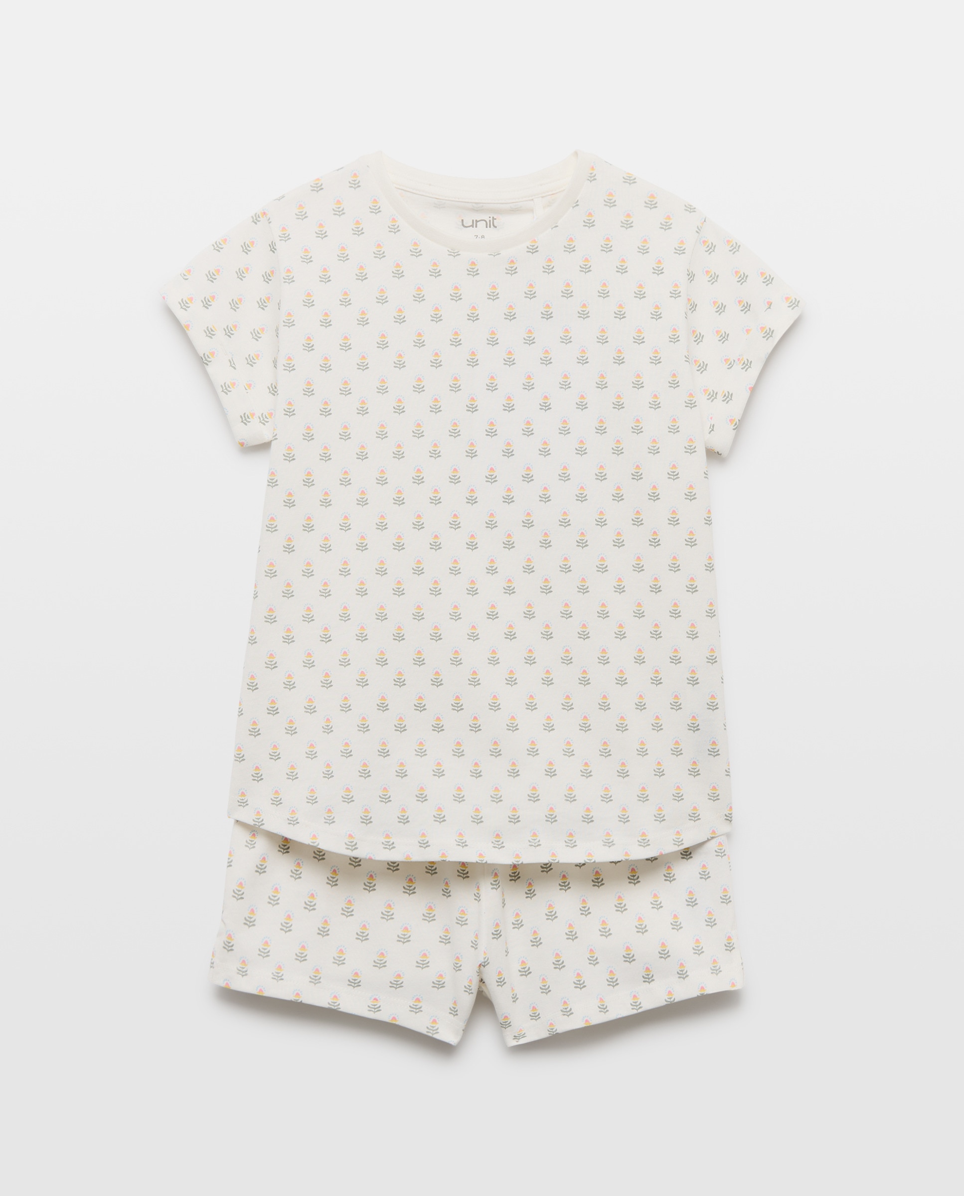 Imagen 0 de Pijama de niña estampado corto