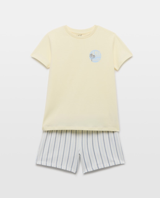 Imagen 0 de Pijama de niño estampado corto