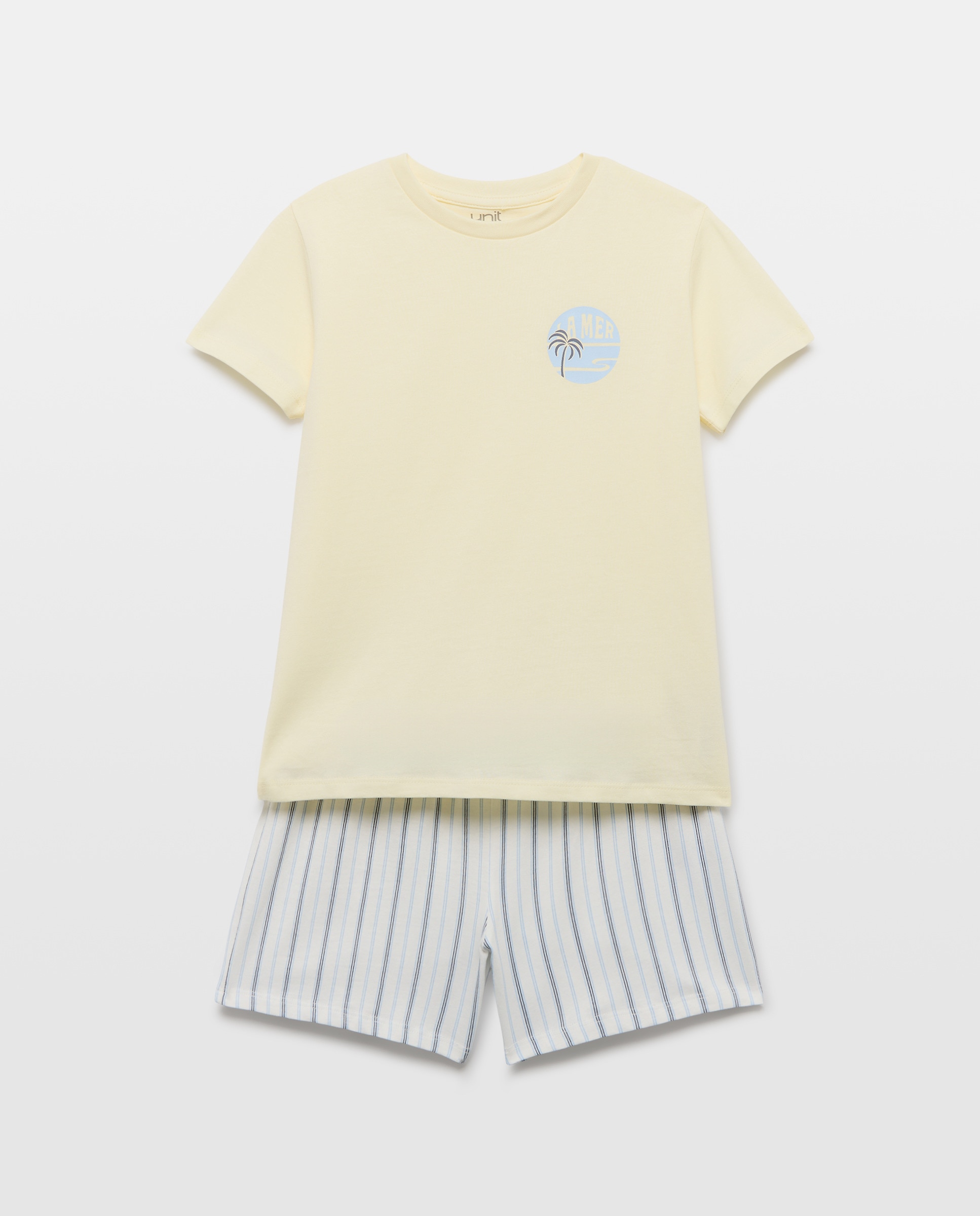 Imagen 0 de Pijama de niño estampado corto