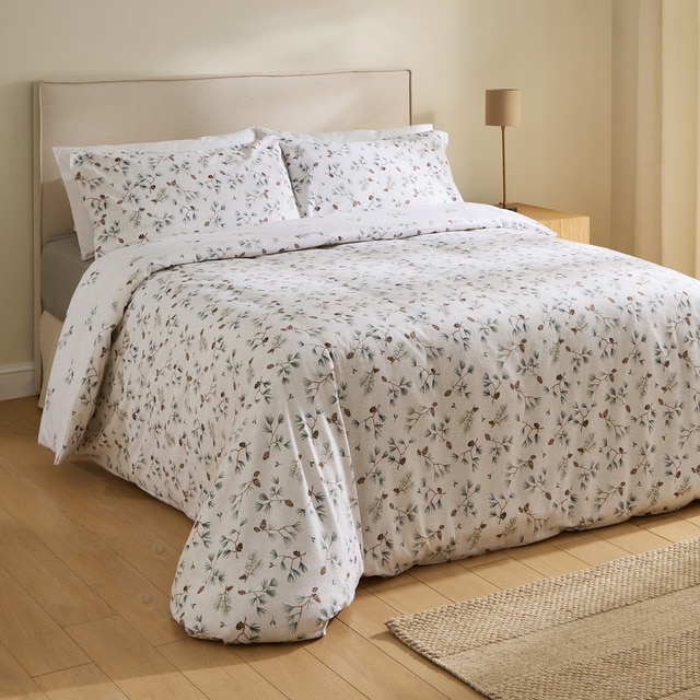 Imagen 0 de Juego de funda nórdica franela Pinecone