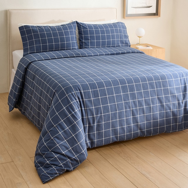 Imagem 0 de Conjunto de Capa de Edredão de Flanela de Algodão Marcel
