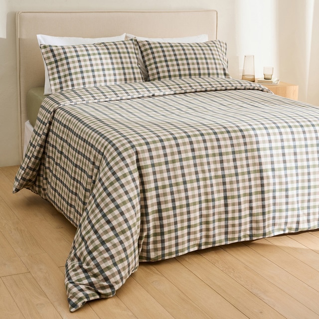 Imagen 0 de Juego de funda nórdica franela algodón Marerk