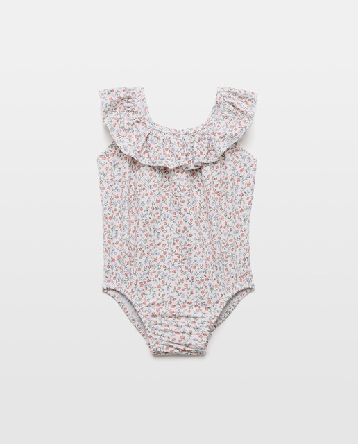 Imagen 0 de Bañador meses volante flores