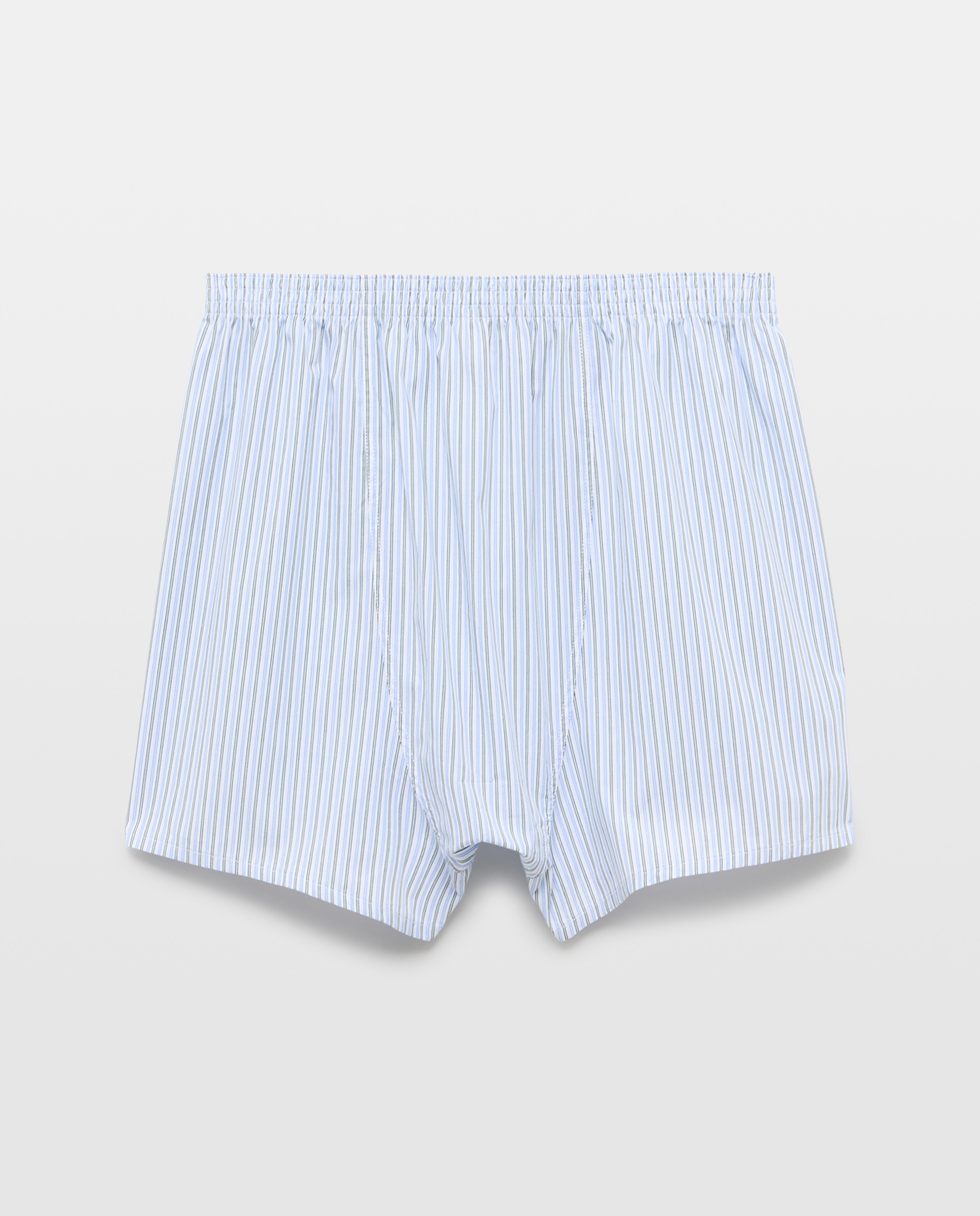 Pack de 2 Boxers de Tecido Estampados Azul-claro-2