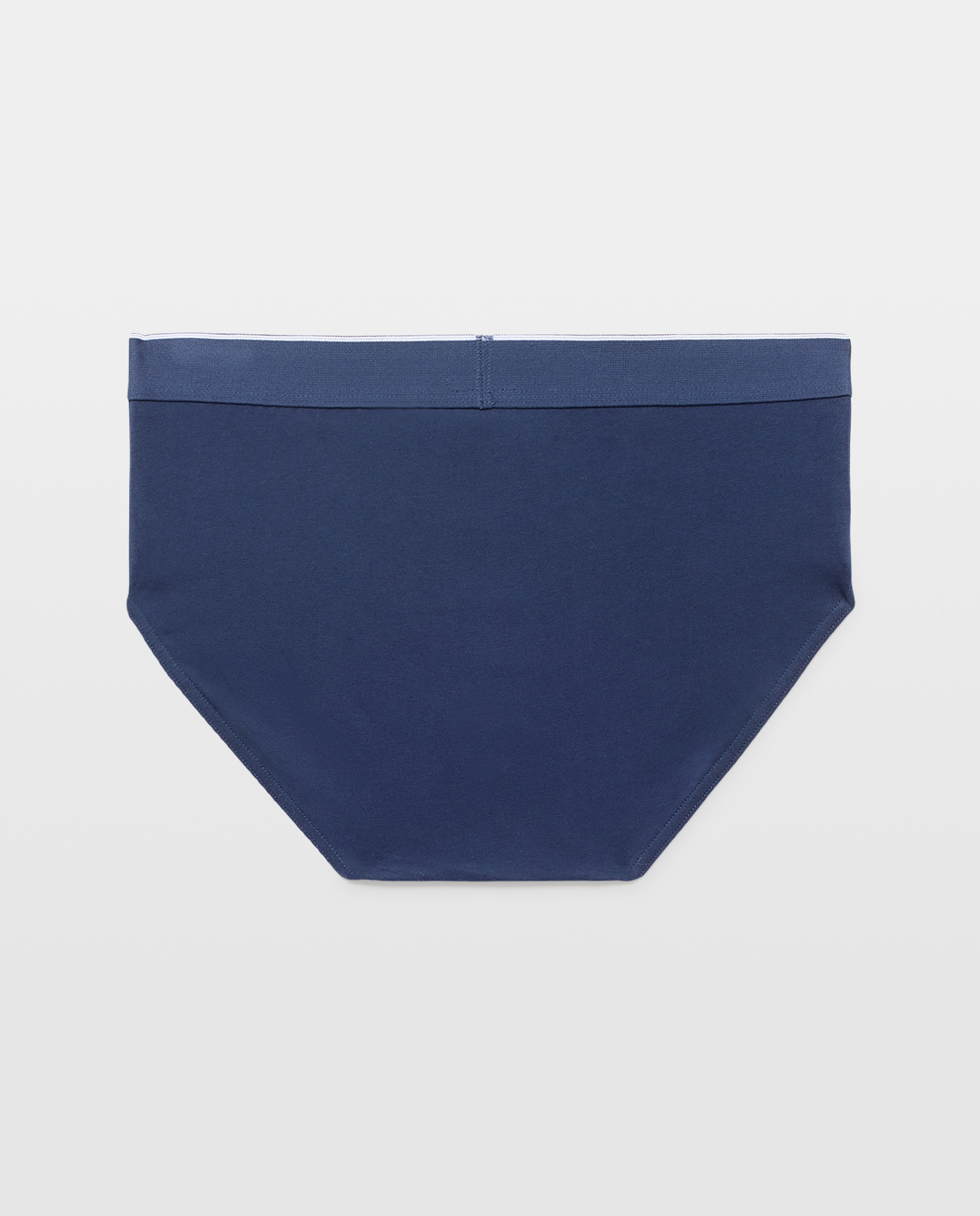 Pack de 3 Slips de Malha com Fantasia Azul-2