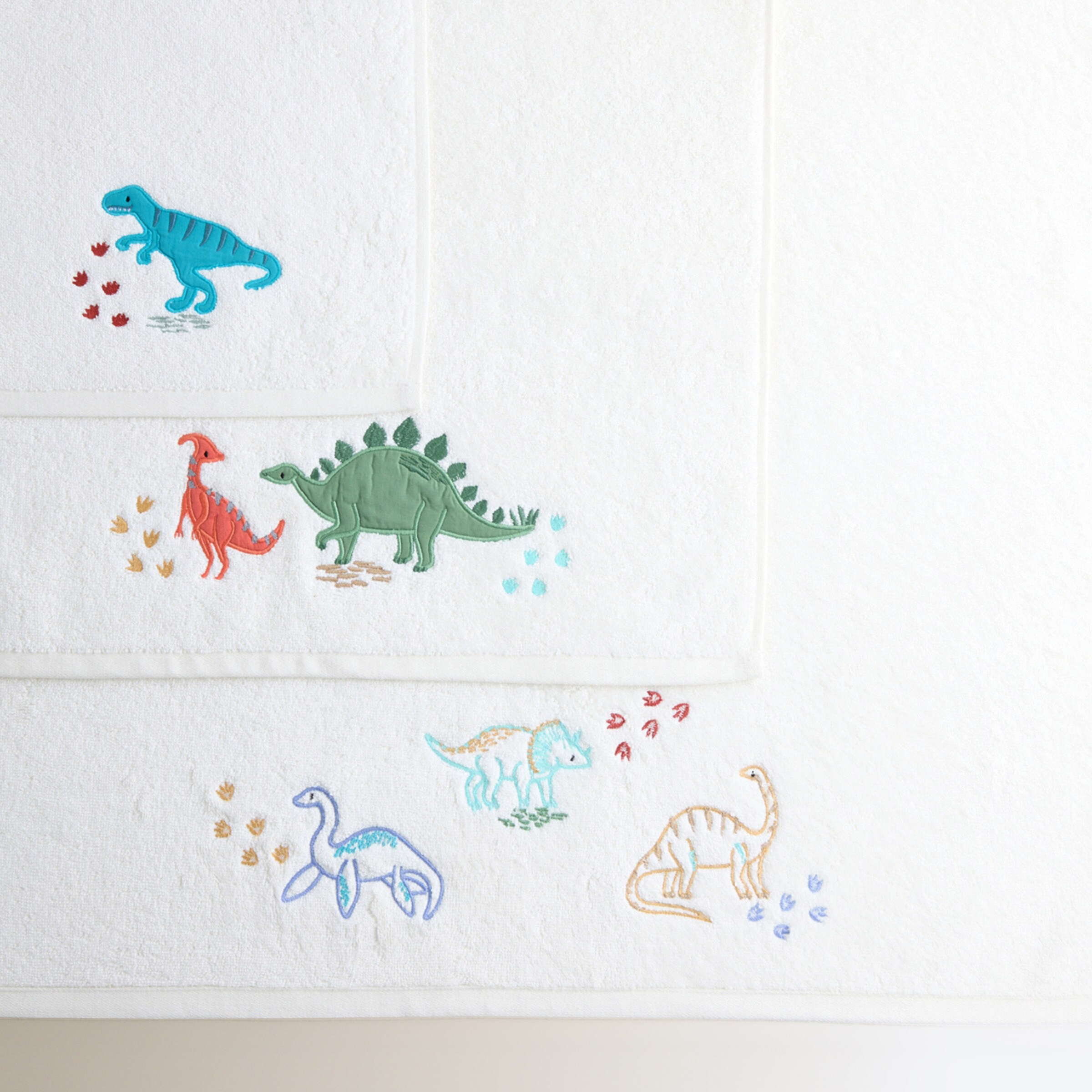 Toalha de Banho Infantil de Algodão Saurio - 550 g/m2 Verde-5