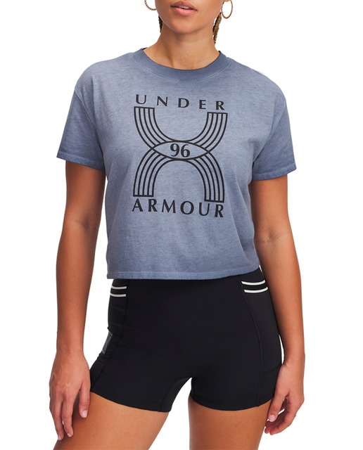Imagen 0 de Camiseta de mujer UA Run 96 Graphic SS Under Armour