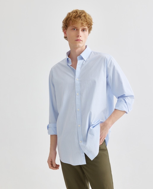 Imagen 0 de Camisa sport hombre popelin vichy