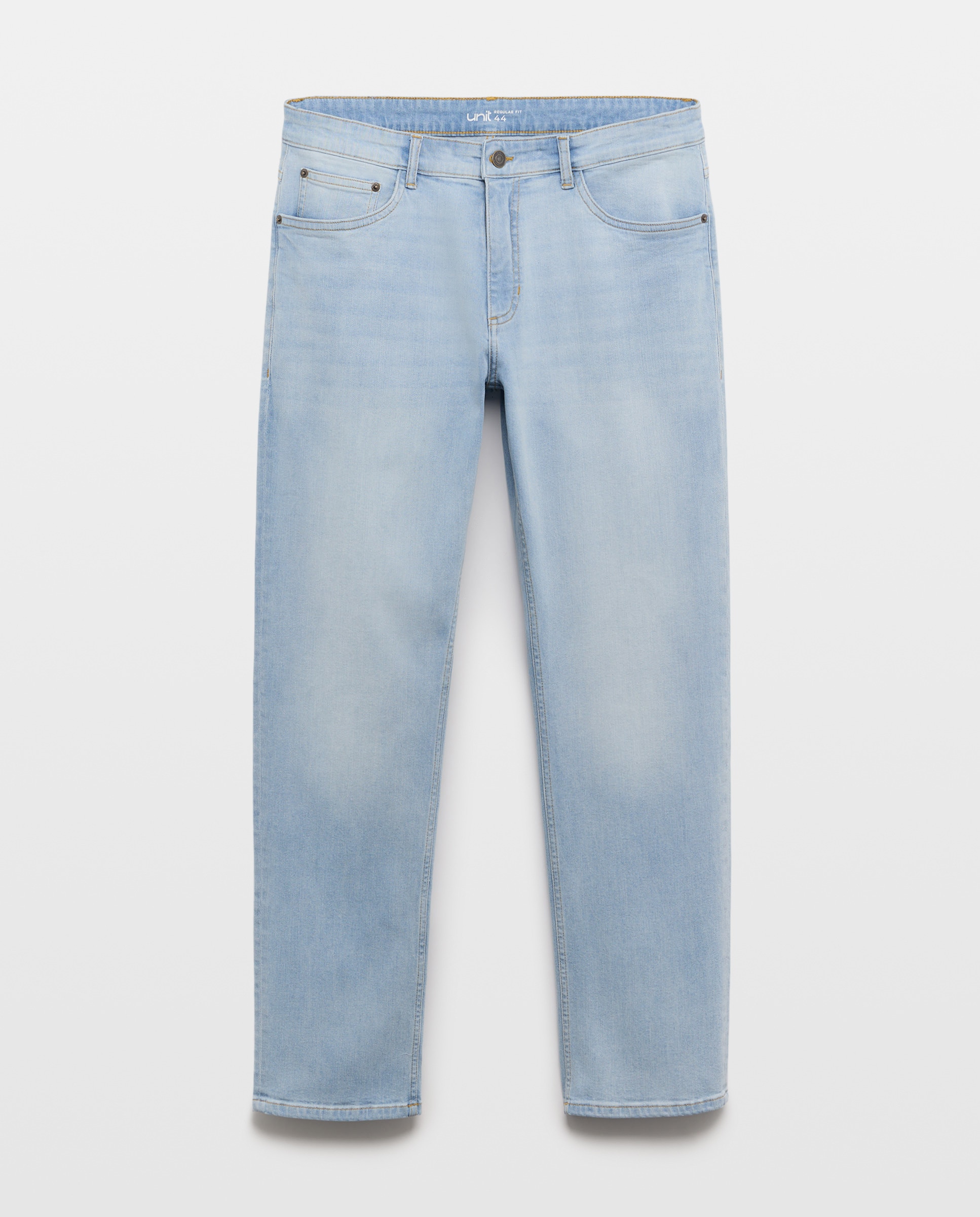 Pantalón vaquero hombre regular fit Cerúleo-4