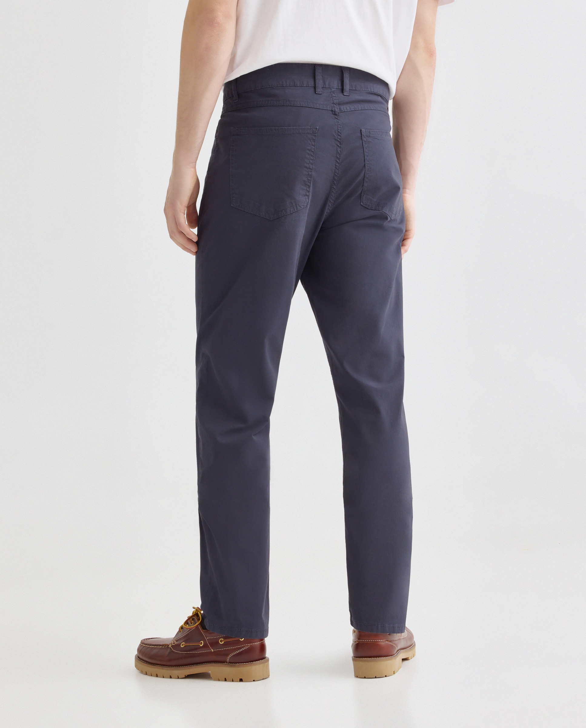 Pantalón hombre cinco bolsillos lavado regular fit 471 Índigo-3
