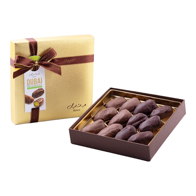 Imagen 0 de Dátiles con chocolate Dubái Bateel