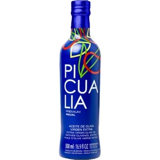 aceite de oliva virgen extra Picual Premium botella 500 ml - Picualia