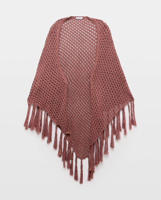 Imagem 0 de Xaile de Festa em Malha de Fio Metalizado