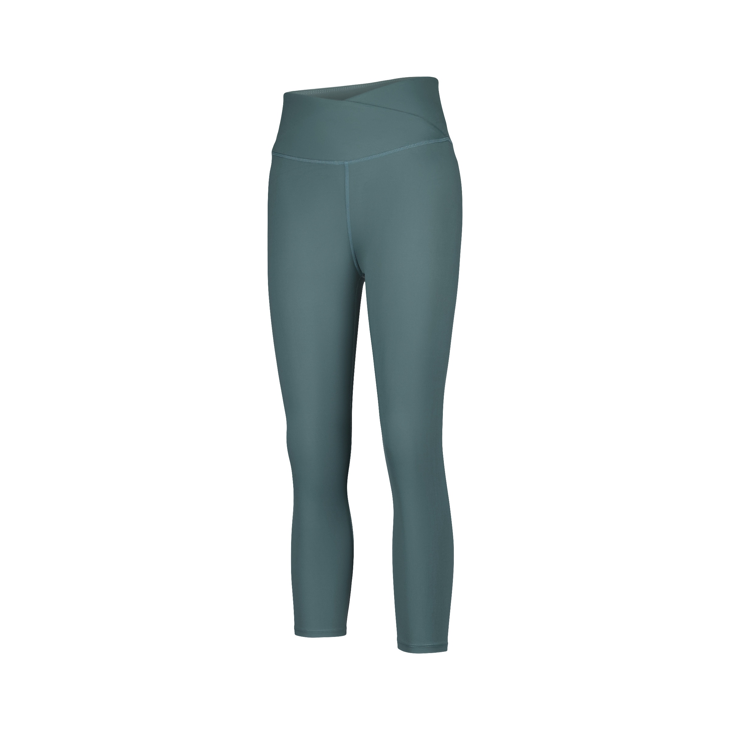 Leggings 7/8 de Yoga de Mulher Verde-claro-4