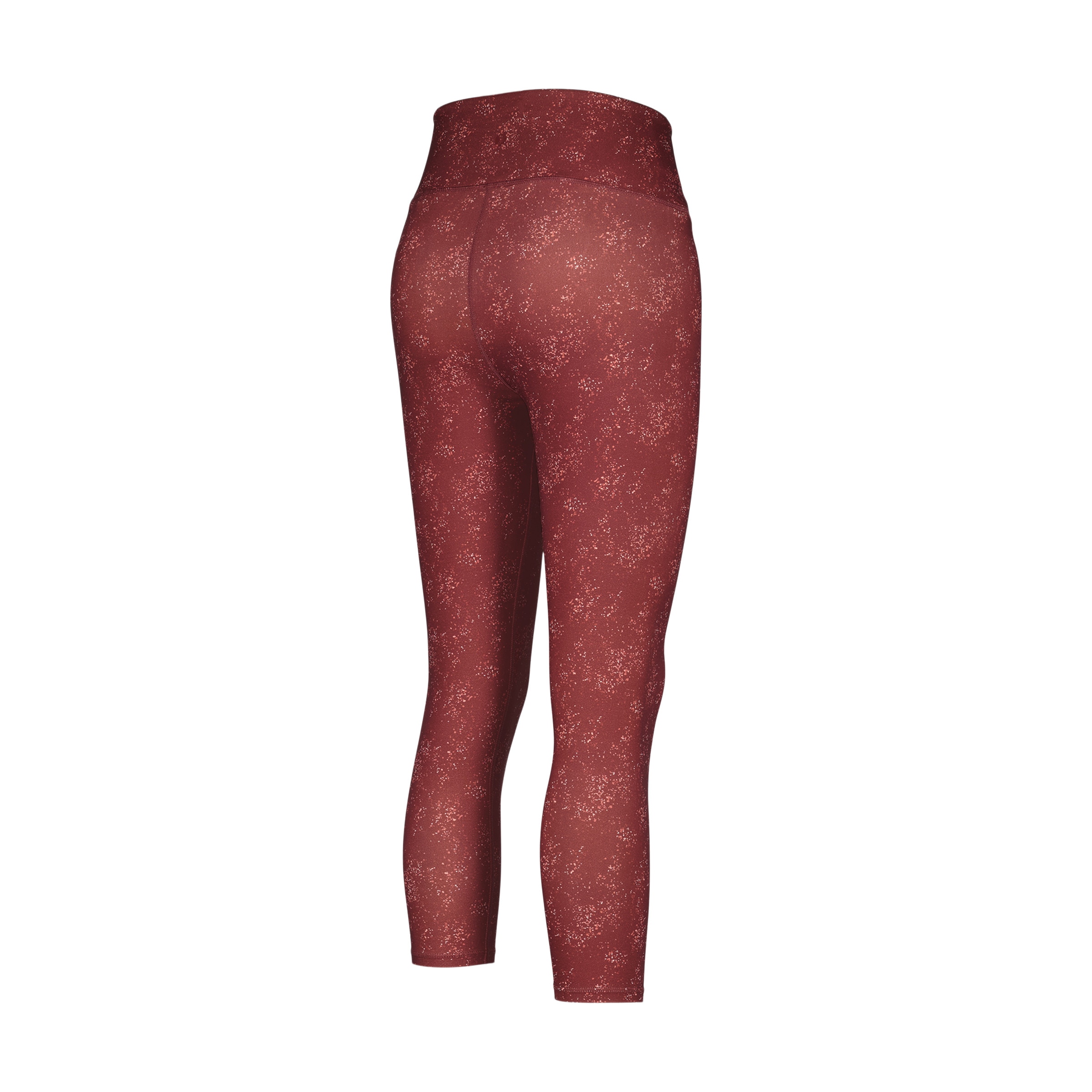 Leggings 7/8 de Yoga Estampadas de Mulher Terracota-5