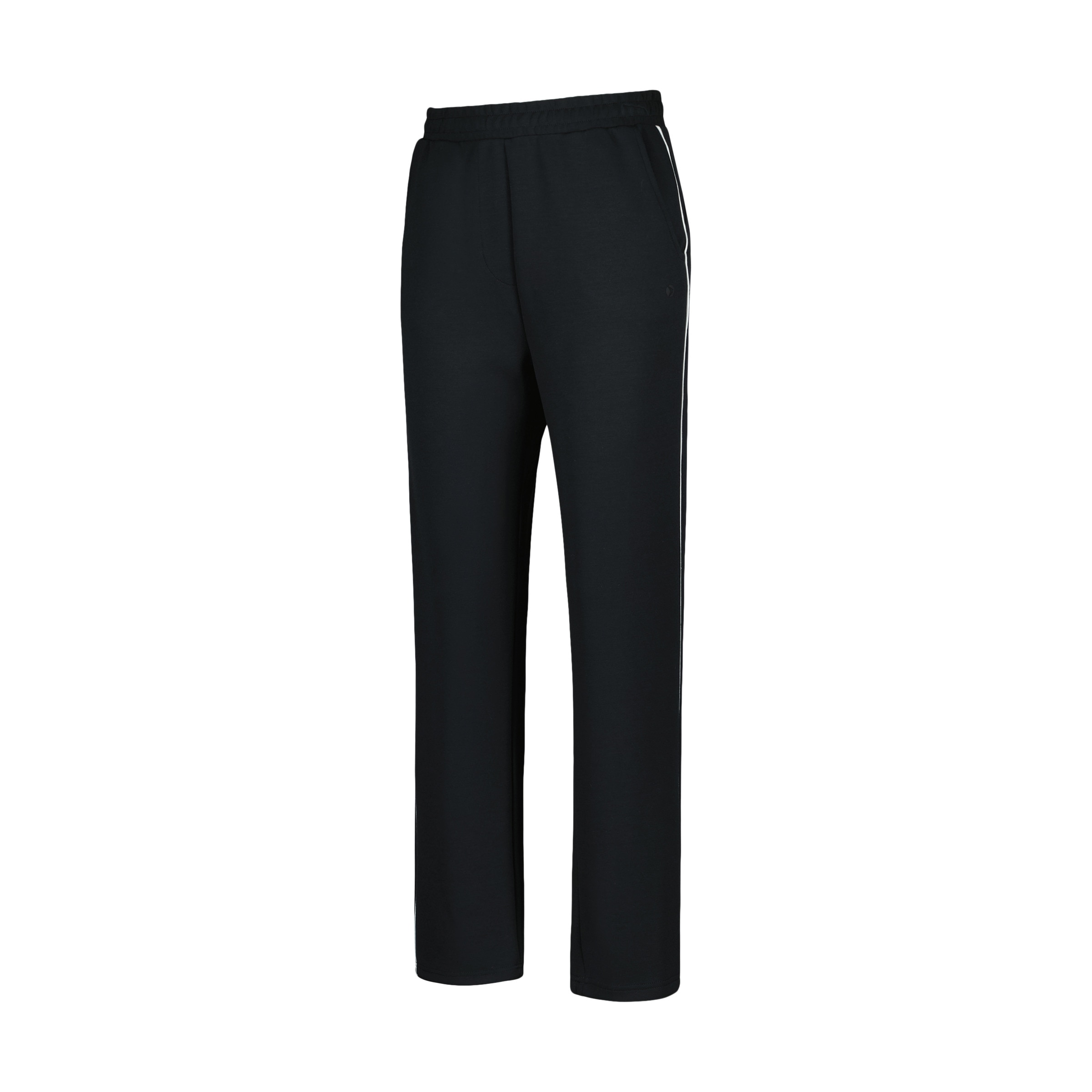Calças de Modal Sportcasual de Mulher Preto-4