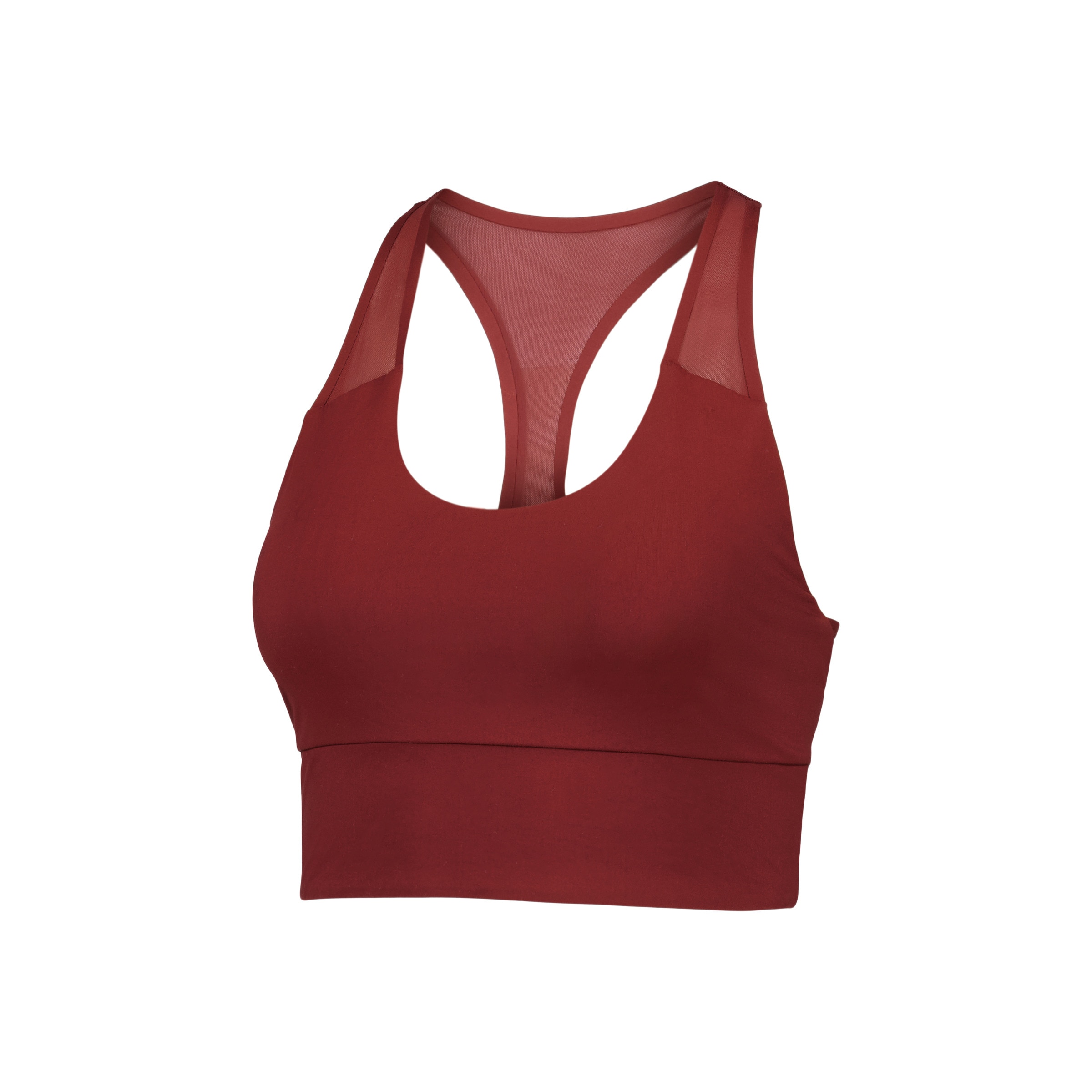 Top de Yoga de Mulher Terracota-4