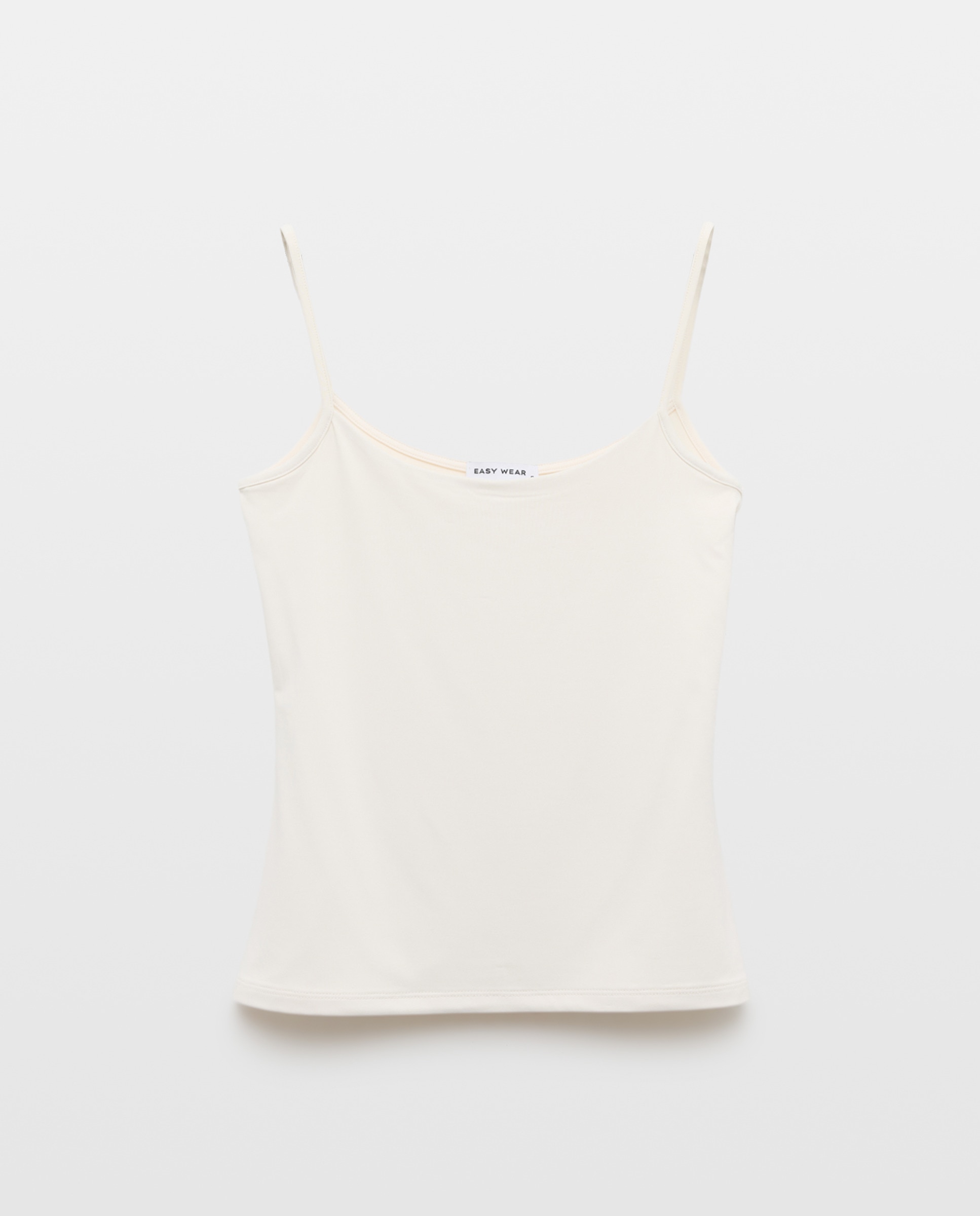 T-shirt Lisa sem Mangas 120 Cru-4