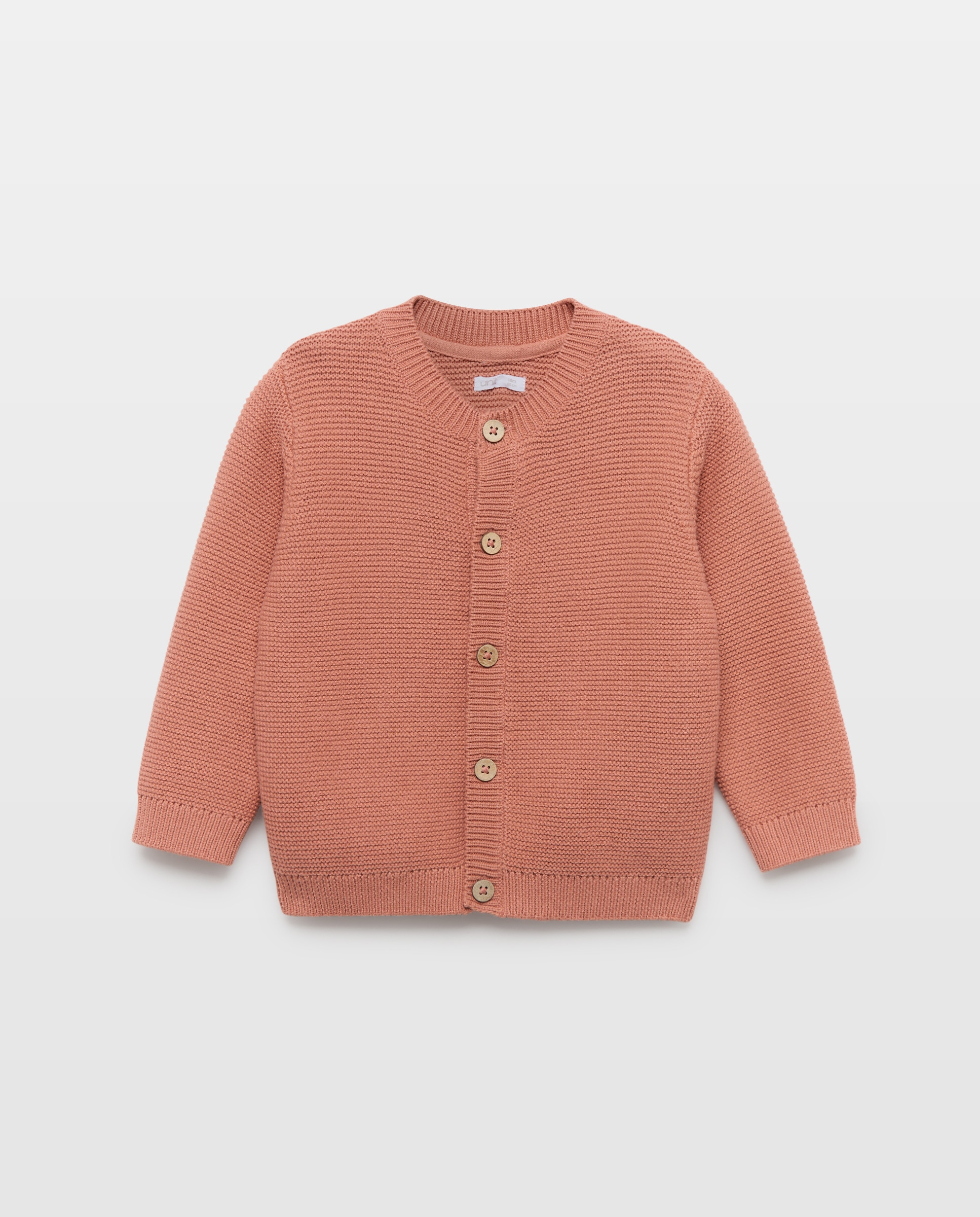 Imagen 0 de Cárdigan de bebé punto liso