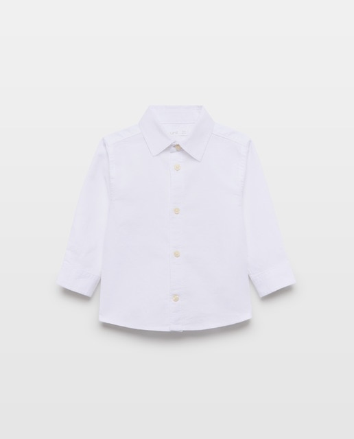 Imagen 0 de Camisa de bebé oxford lavado lisa