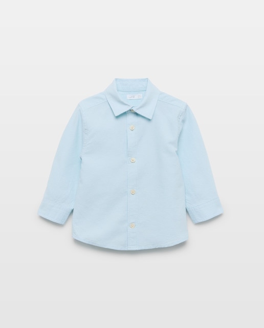 Imagen 0 de Camisa de bebé oxford lavado lisa