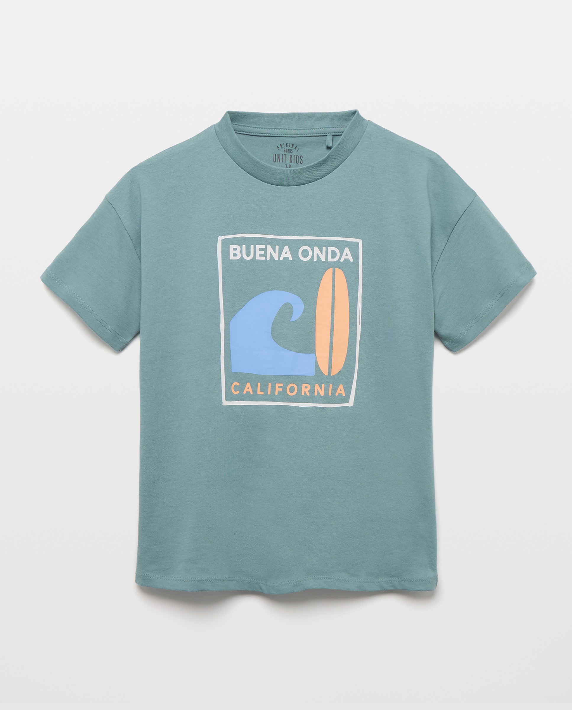 Imagen 0 de Camiseta de niño estampada manga corta