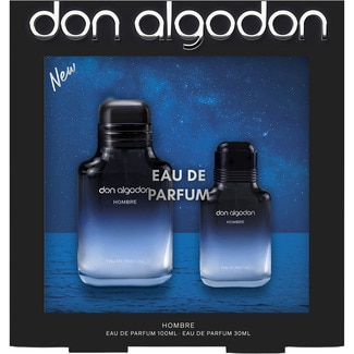 Estuche New eau de parfum masculina 100 ml + eau de parfum masculina 30 ml - Don Algodon