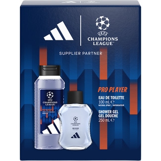 Champions League estuche con eau de toilette masculina natural spray 100 ml + shower gel douche 250 ml Supplier Partner - Adidas