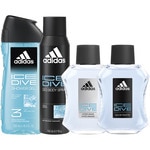 Ice Dive Schuber mit Eau de Toilette 100 ml + Aftershave 100 ml + Duschgel 3 in 1 250 ml + Deo Bodyspray 150 ml