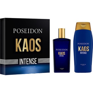 Kaos Intense estuche con eau de toilette masculina + shower gel - Poseidon