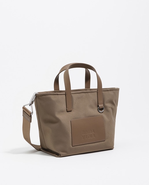 Imagen 0 de Bolso bandolera de nylon pequeño.