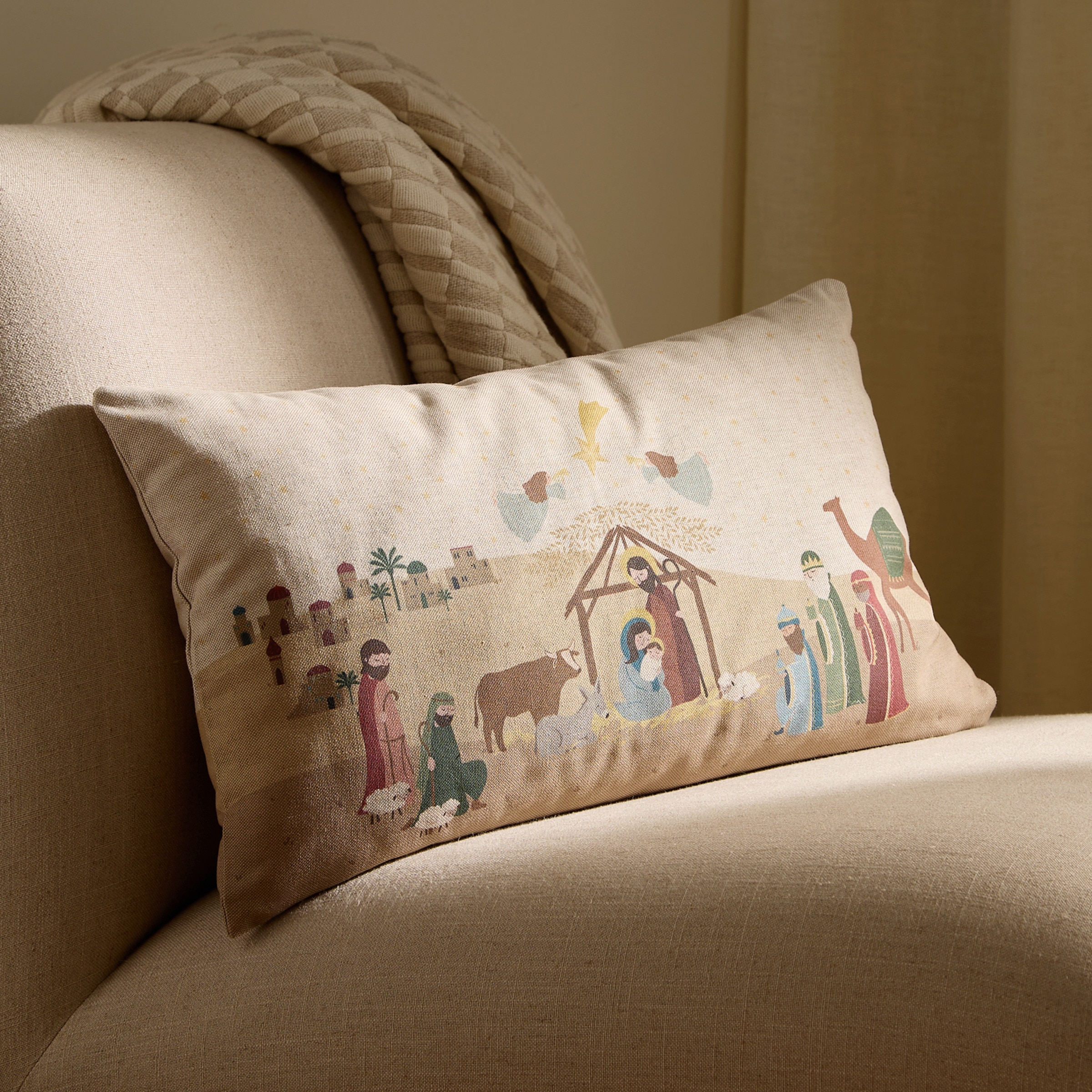 Funda de cojín Portal Multicolor-1