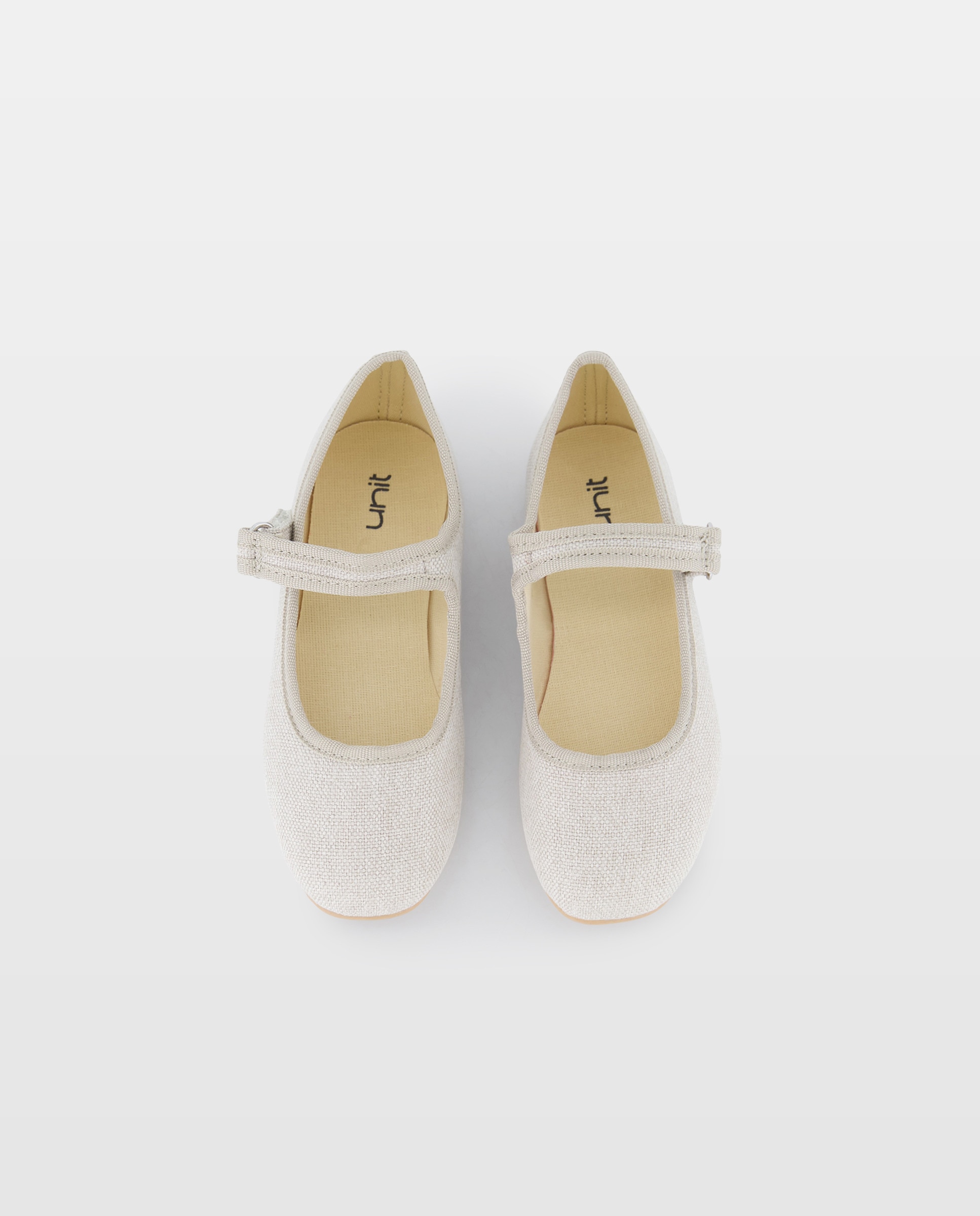 Merceditas bebés de rafia Beige-4
