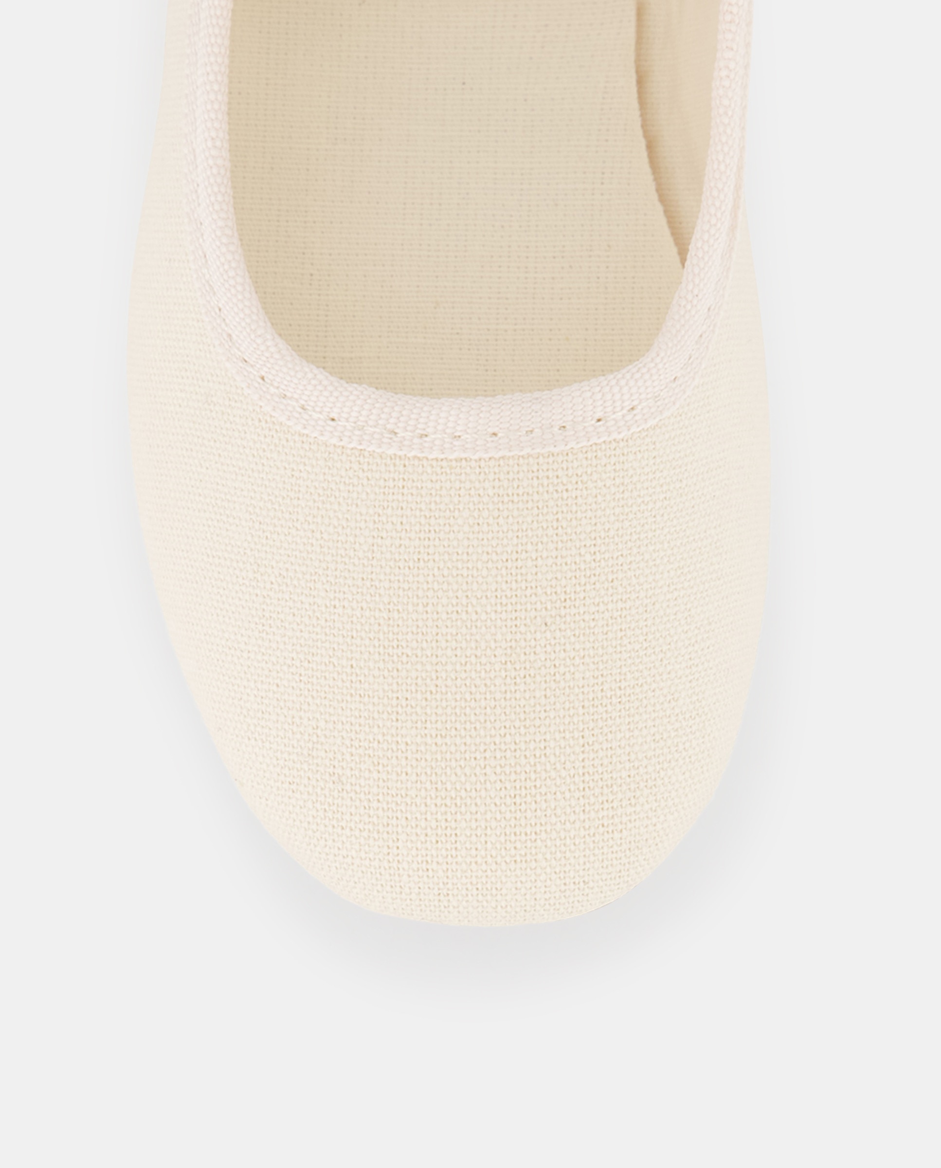 Merceditas bebés canvas Blanco roto-5