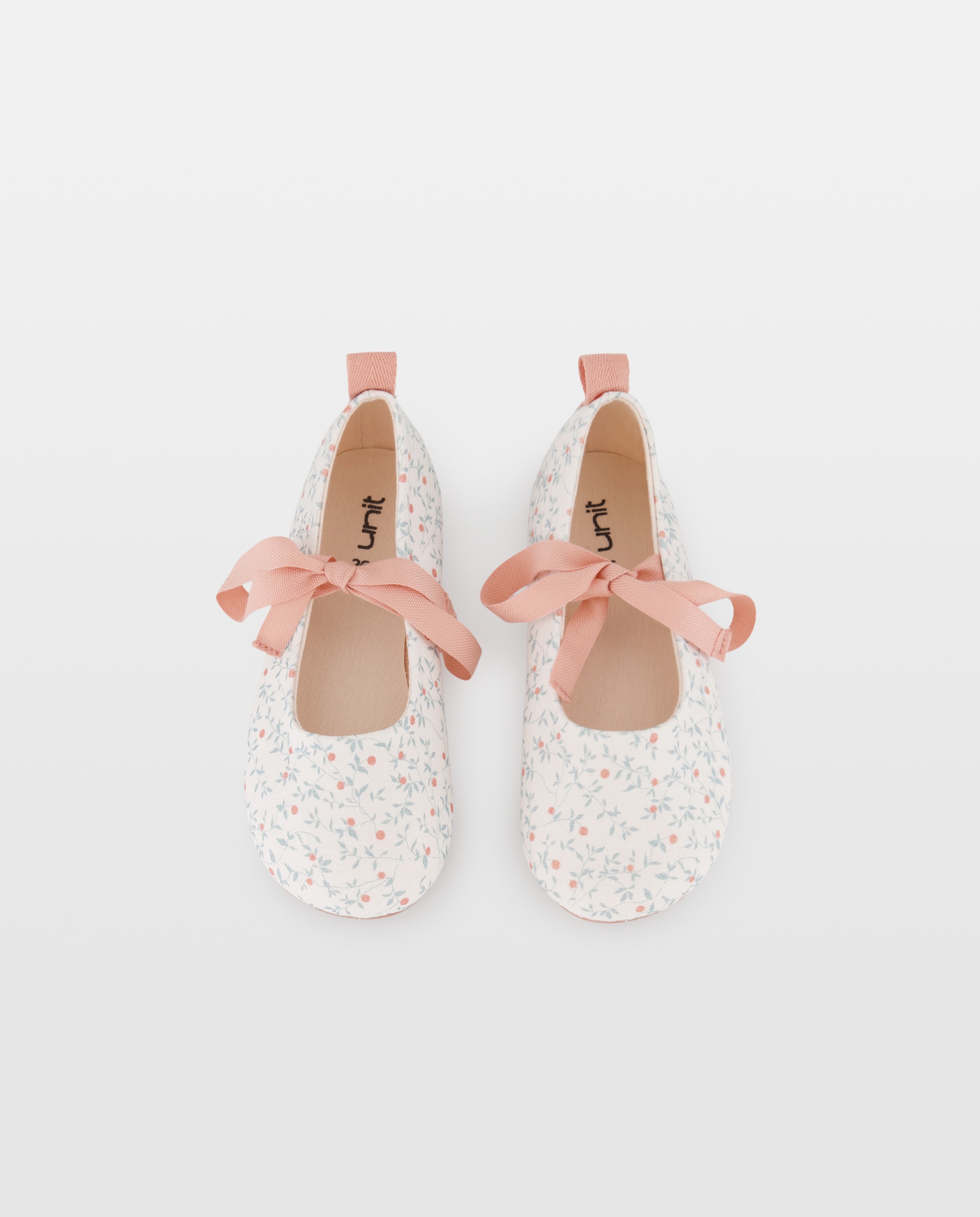 Zapatilla bailarina bebés estampada 770 Terracota-4