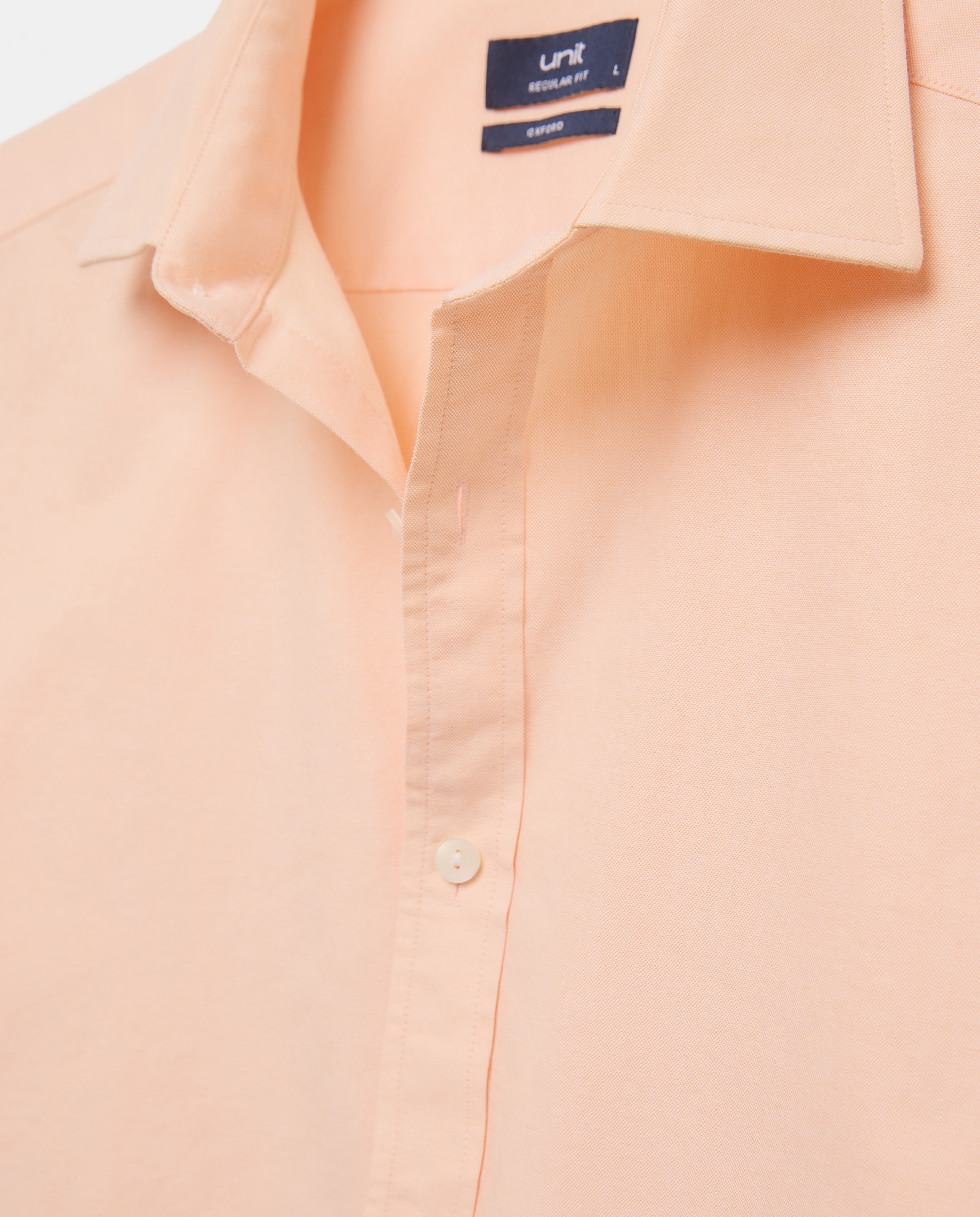 Camisa sport hombre oxford lisa 660 Naranja-5