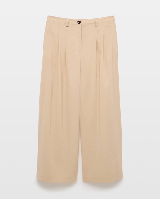 Imagem 0 de Calças Fluidas com Lavagem