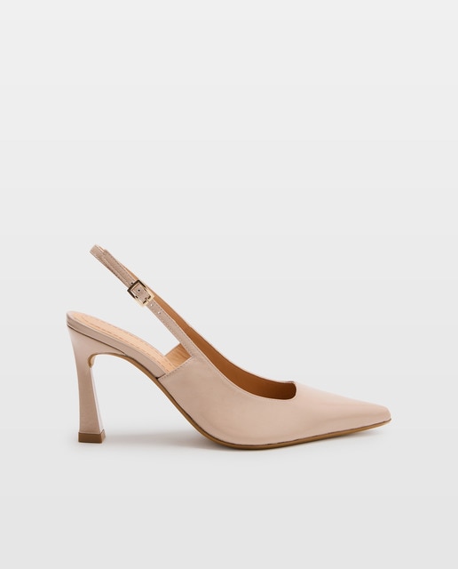 Imagem 0 de Sapatos de Salto Tipo Mules Altos