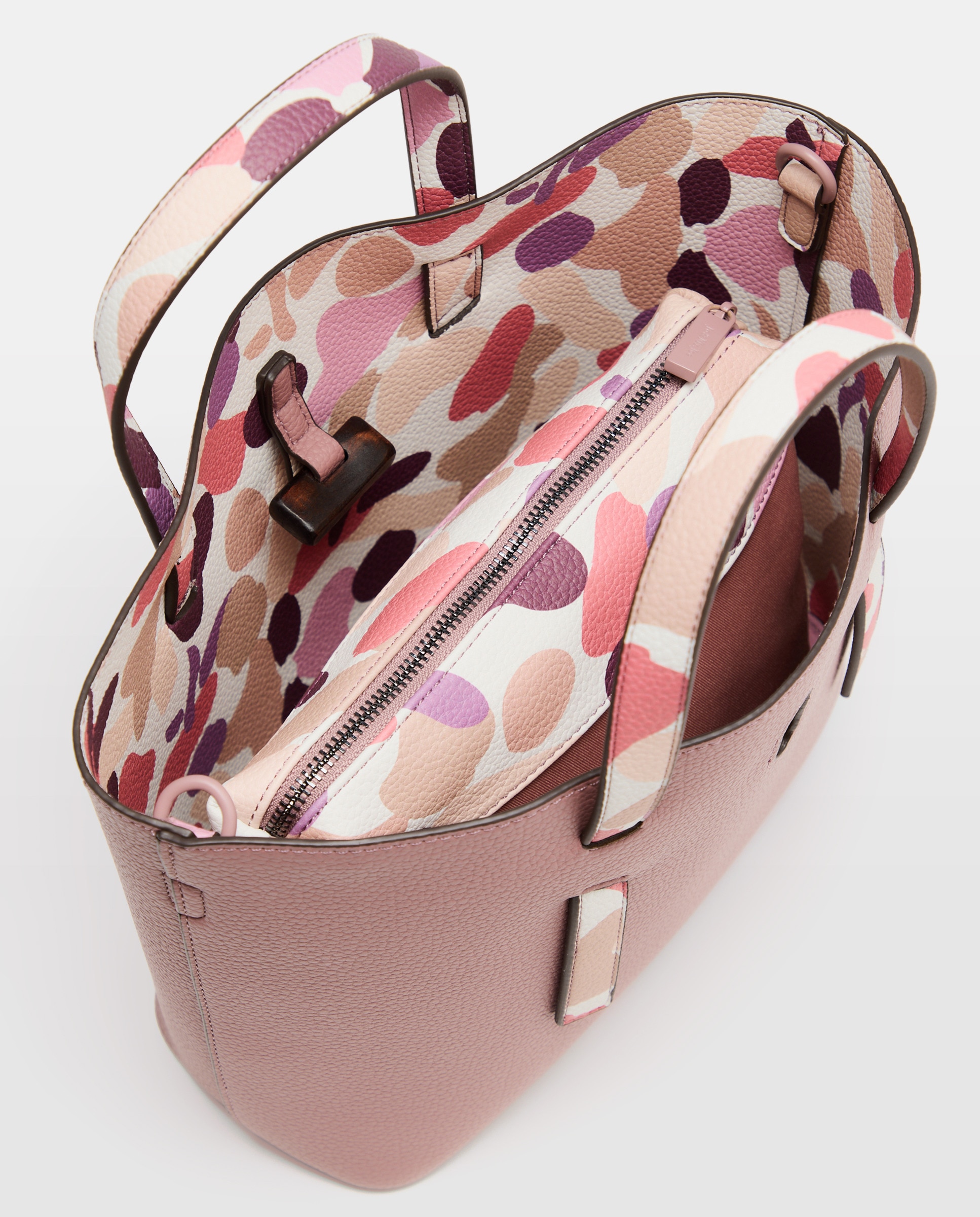 Mala de Mão com Alça Estampada 200 Rosa-6