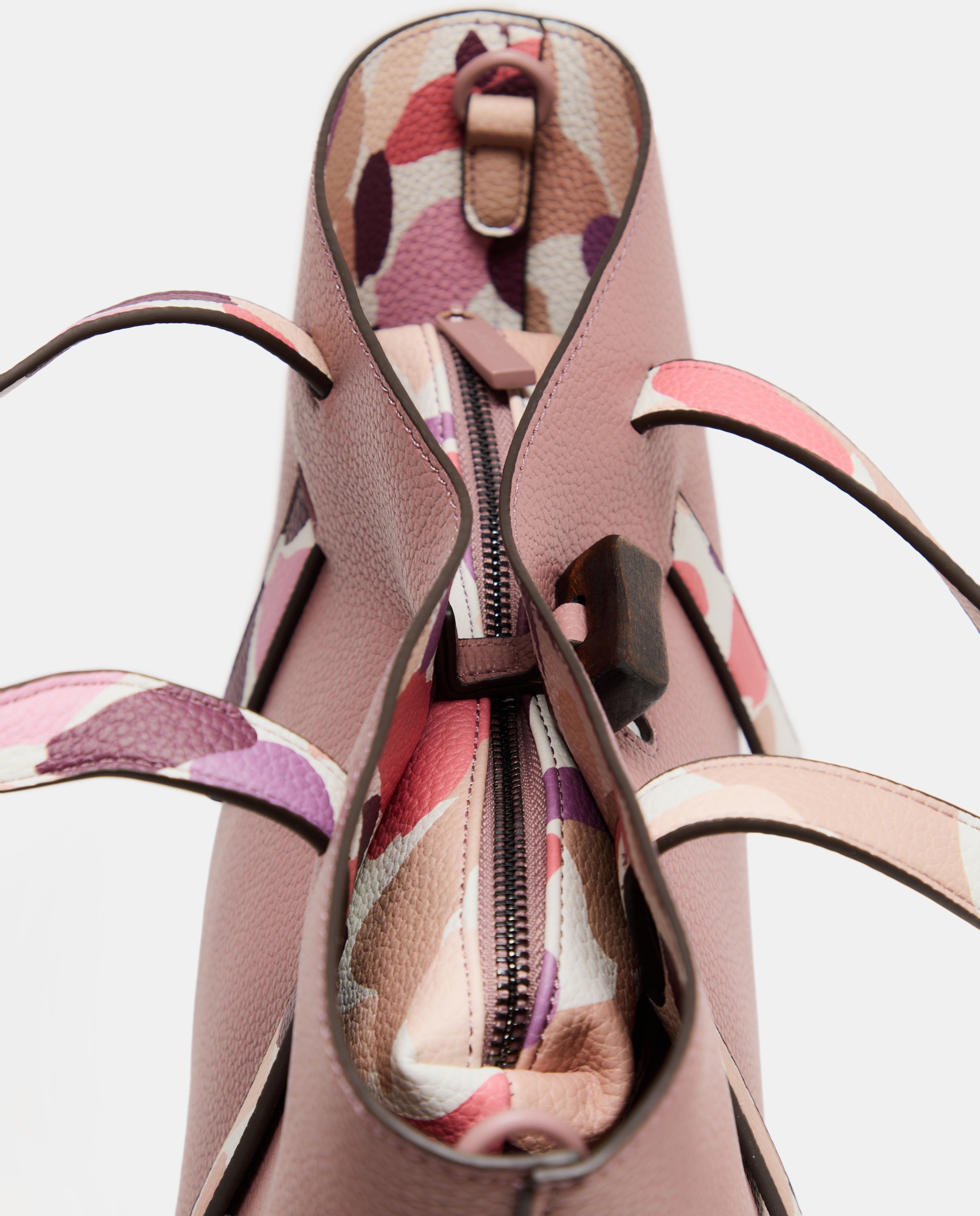 Mala de Mão com Alça Estampada 200 Rosa-5