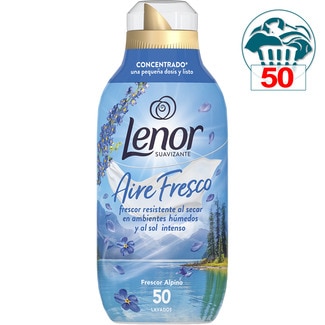 suavizante concentrado Aire Fresco Frescor Alpino botella 50 dosis - Lenor