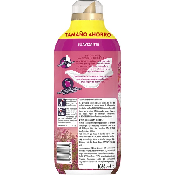 suavizante concentrado Aire Fresco de Abril Flasche 76 Dosis tamaño ahorro