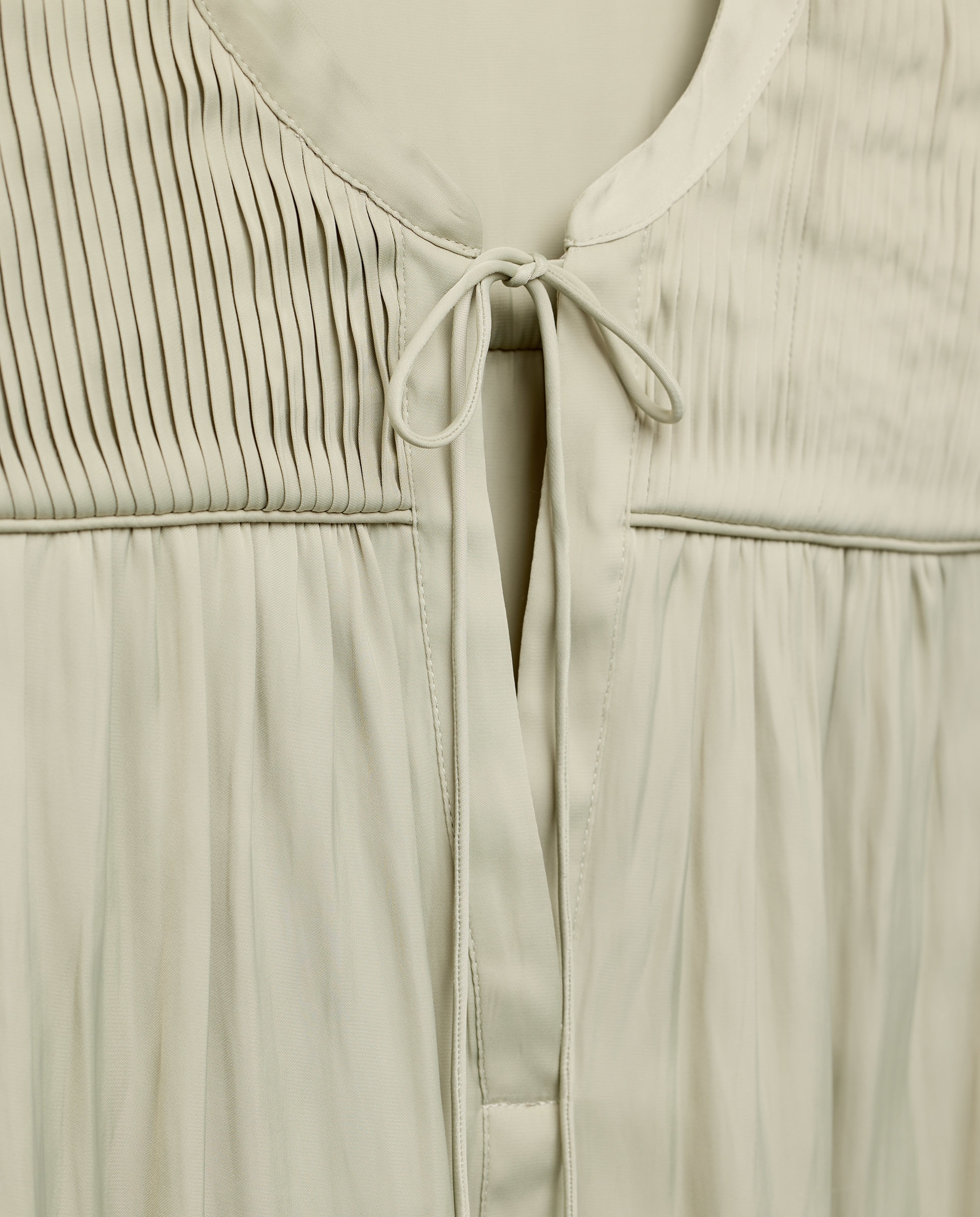 Blusa com Manga Comprida e Cordão Smoke Verde-flúor-6