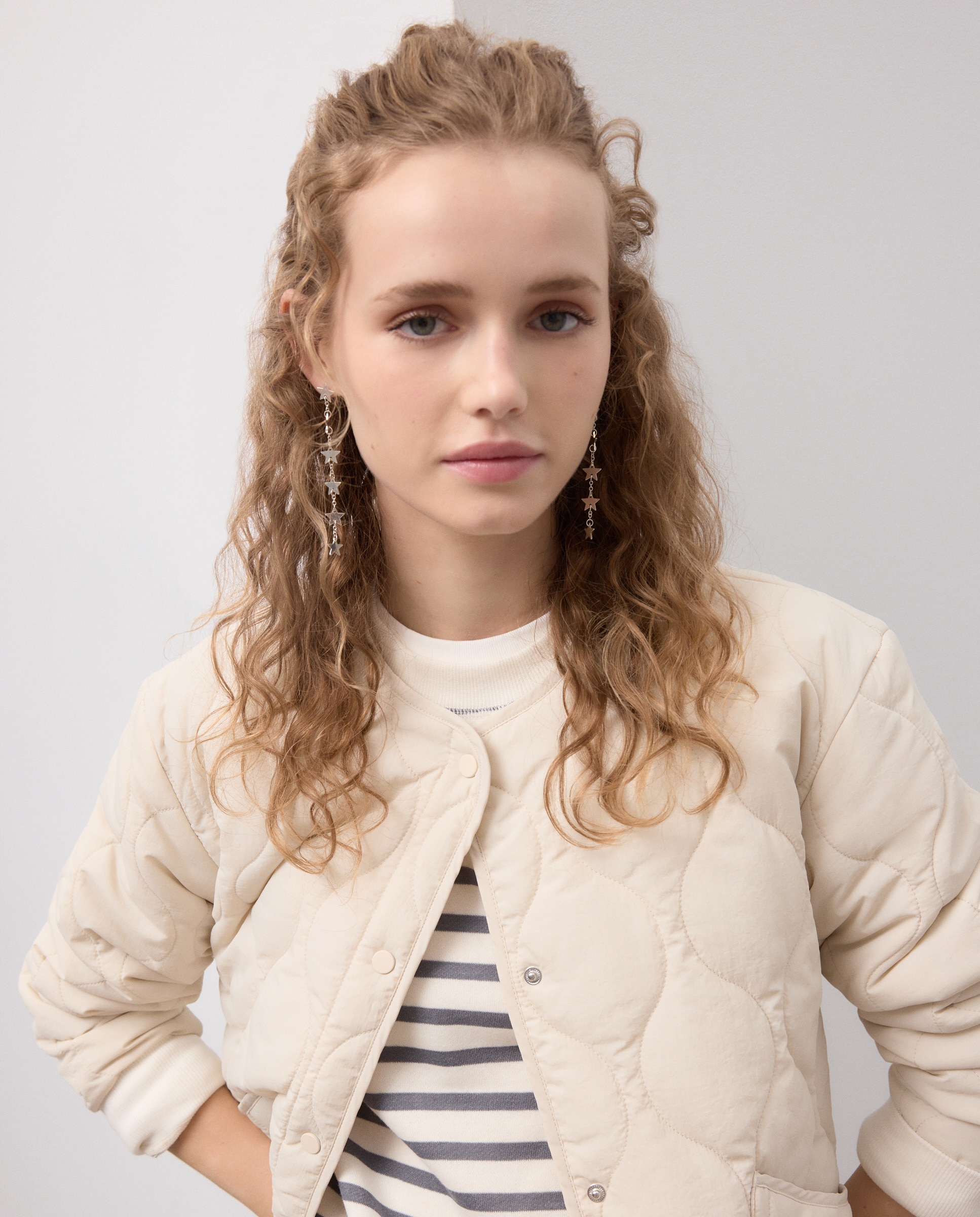 Imagem 0 de Casaco curto acolchoado