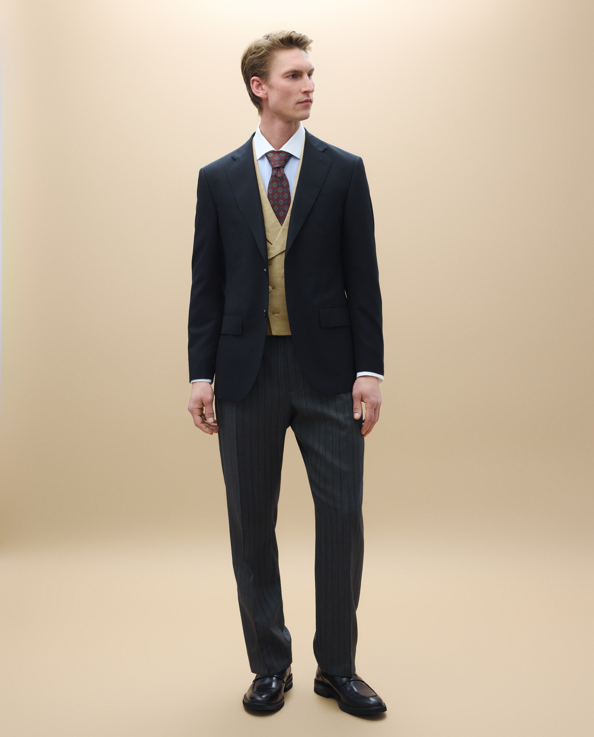 Colete de Cerimónia 730 Camel-1